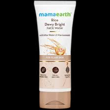Mamaearth Rice Dewy Bright Face Wash For Glass Skin 100 ml