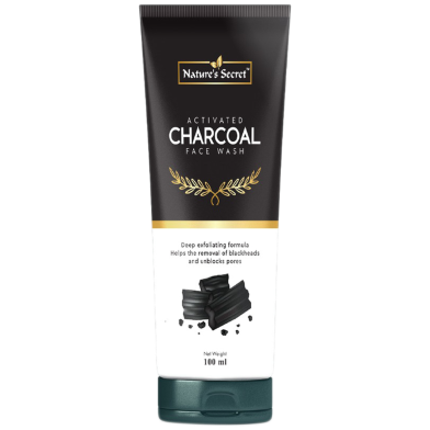 Nature's Secret Charcoal Facewash 100 ml