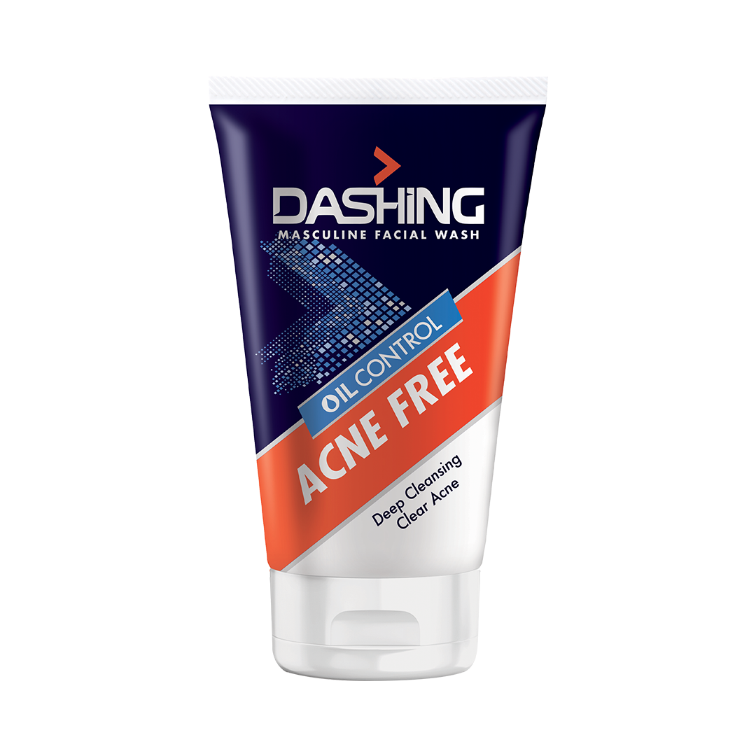 Dashing oil control Acne free Facial wash 100g