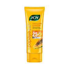 Joy Papaya Sun Daily Nourishing Sunscreen Cream SPF 25 PA+++ -120ml