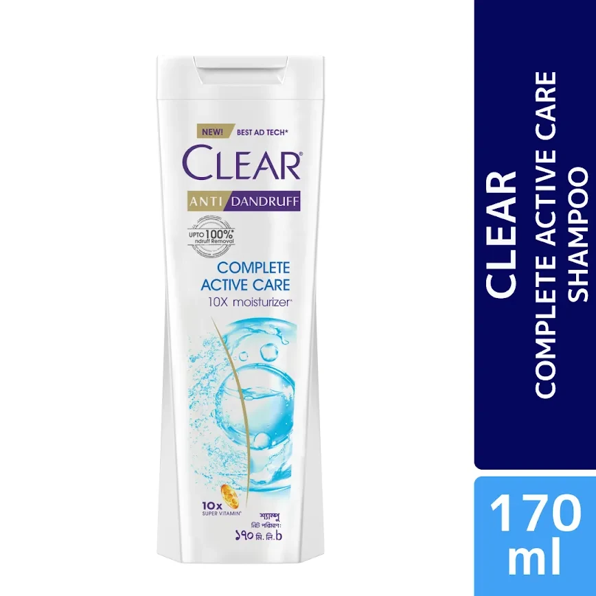 Clear Shampoo Complete Active Care Anti Dandruff 170ml