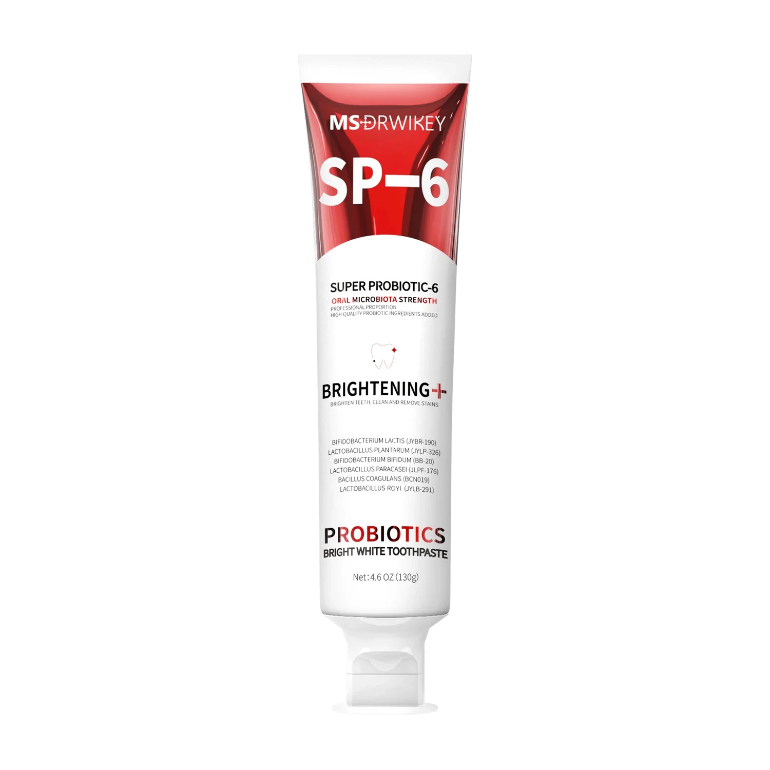 Retsip SP-6 Probiotic Whitening Stain Removal Toothpaste Fresh Breath Whitening Teeth -140g