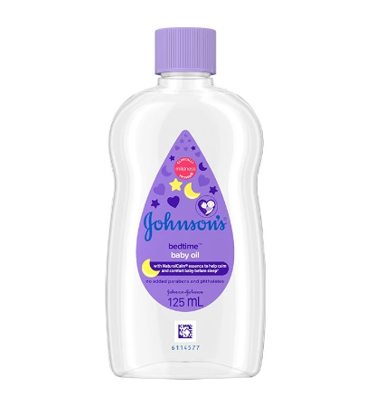Johnson's Baby Oil Bedtime (Purple) - 125ml