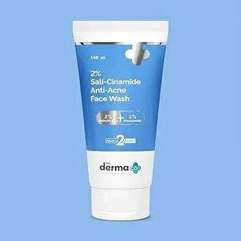The Derma Co 2% Sali-Cinamide Anti-Acne Face Wash 150ml