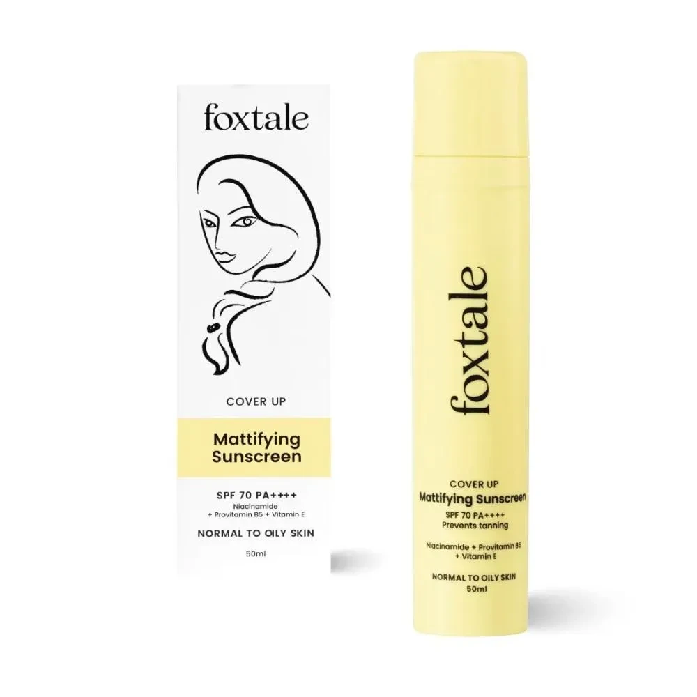 Foxtale SPF 70 Niacinamide Matte Sunscreen with PA++++