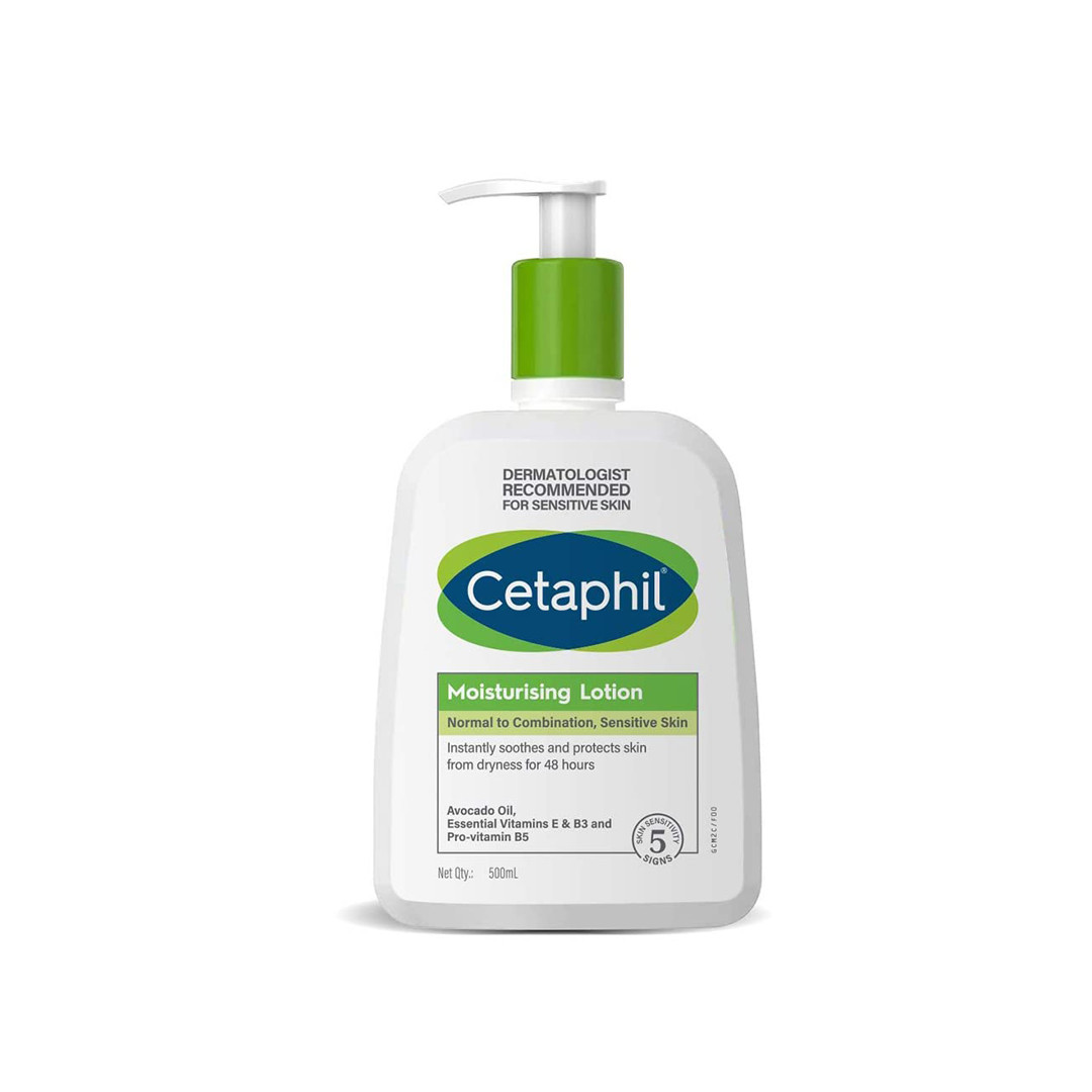 Cetaphil Moisturizing Lotion (Normal To Combination, Sensitive Skin) 500ml