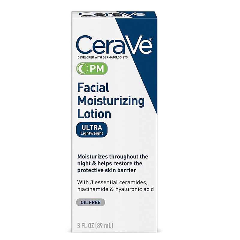 Cerave Ultra Lightweight Facial Moisturizing Lotion PM 89 ml