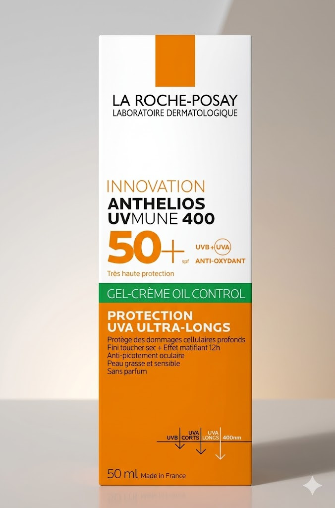La Roche-Posay Anthelios UVMune 400 Gel-Crème Oil Control SPF 50+ (50ml)