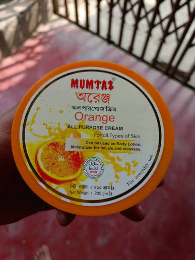 Mumtaz All Purpose Cream Orange – 200g