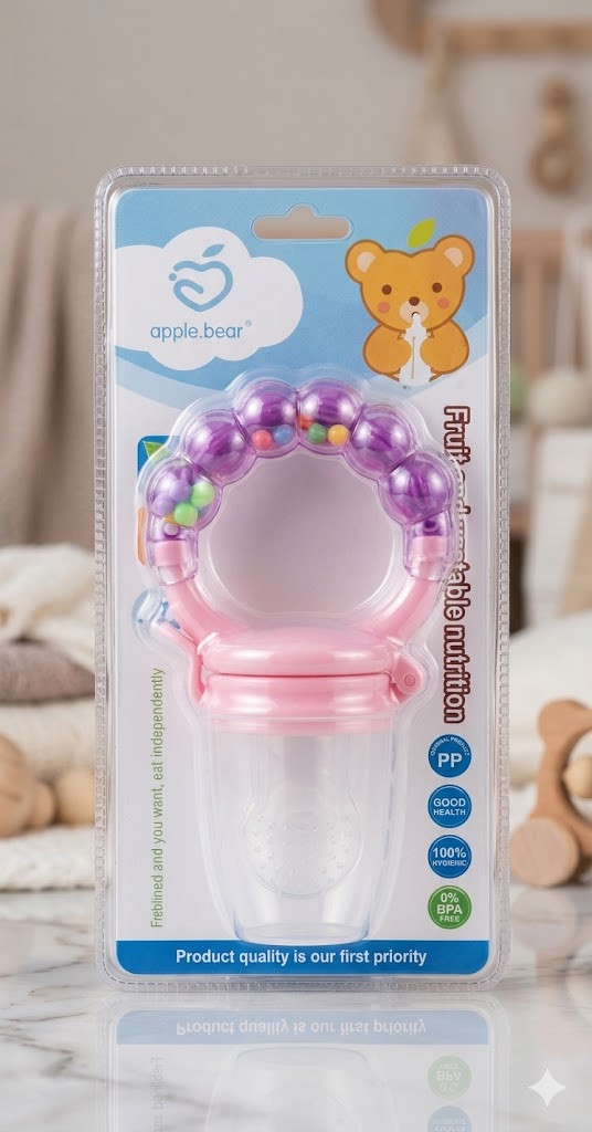 Applebear Baby Fruit Nibbler and Vegetable Food Feeder
