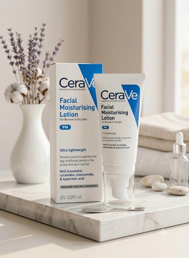 CeraVe PM Facial Moisturising Lotion 52ml