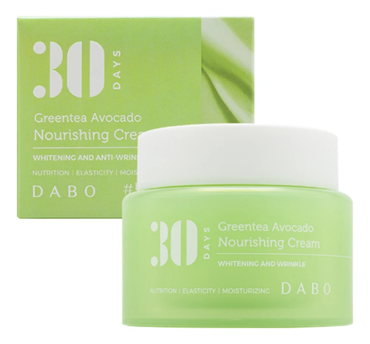 Dabo 30 Days Greentea Avocado Nourishing Cream 100 ml