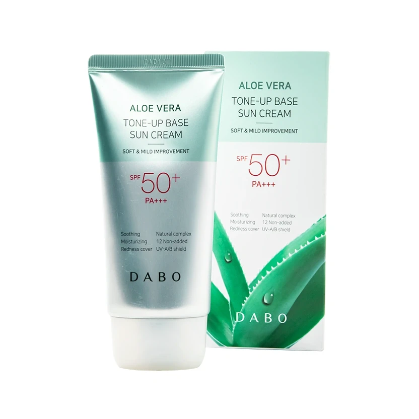 Dabo Aloe Vera Tone Up Base Sun Cream SPF50+ PA+++ (70ml)