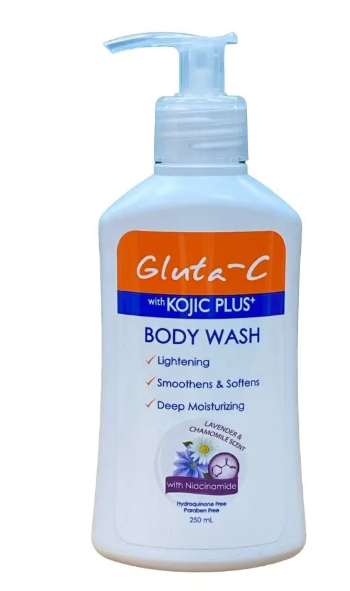 GLUTA C Kojic Plus+ Body Wash With Lavender Scent 250ml